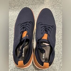 Gubarun Blue Oxfords Mesh Dress Sneakers, Size 12 1/2 NEW